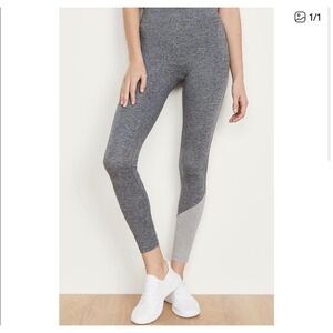 WE over ME Women DK Grey WLT Grey Heathered Athletic Leggings S P